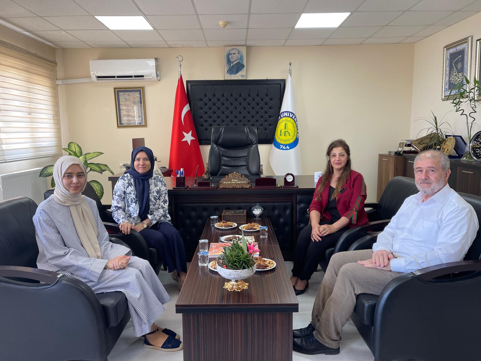 Sayın Fatmanur Şıldak Hanımefendi’den Fakültemize Ziyaret